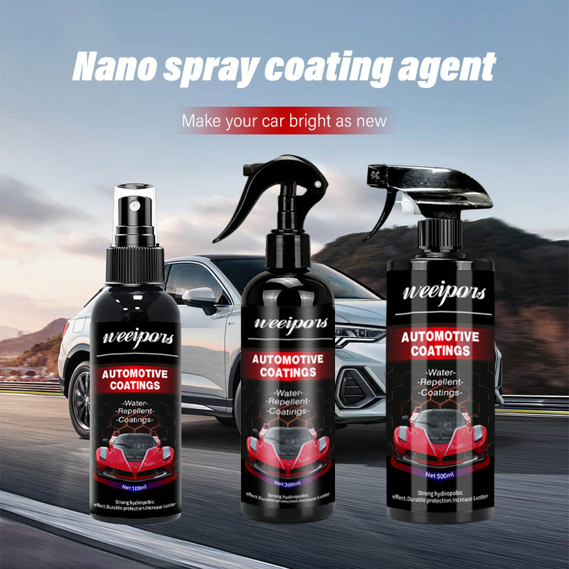 Quick Coat Car Wax Spray, Hydrophobic Coating for Car Paint & Glass